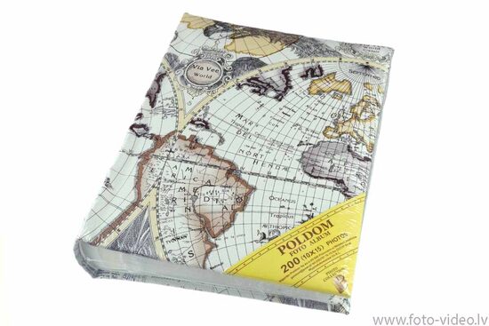 Foto albums 10x15cm 200 bildēm. BB -10x15/200M cr Map 1